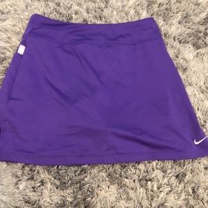 Purple Nike tennis skirt